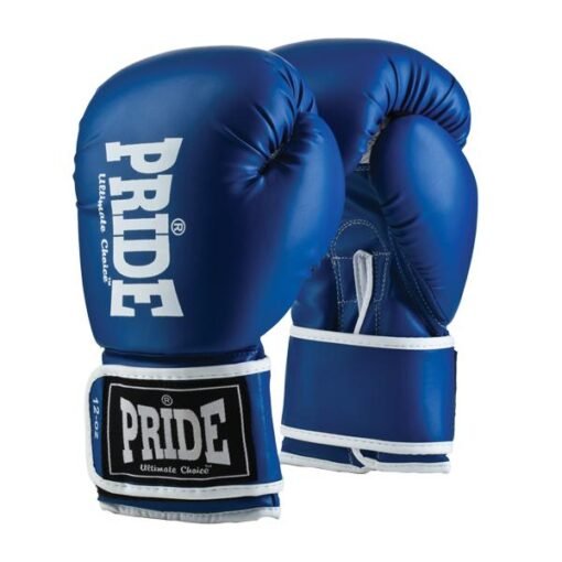 Pride Blue boxing gloves