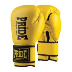 Pride yellow boxing gloves