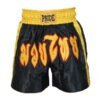 Shorts Pride black with a yellow logo