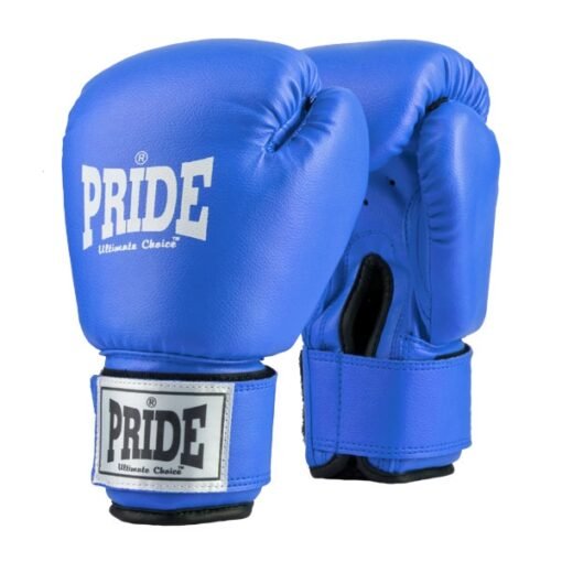 Box- und Kickboxhandschuhe für Kinder Pride blau