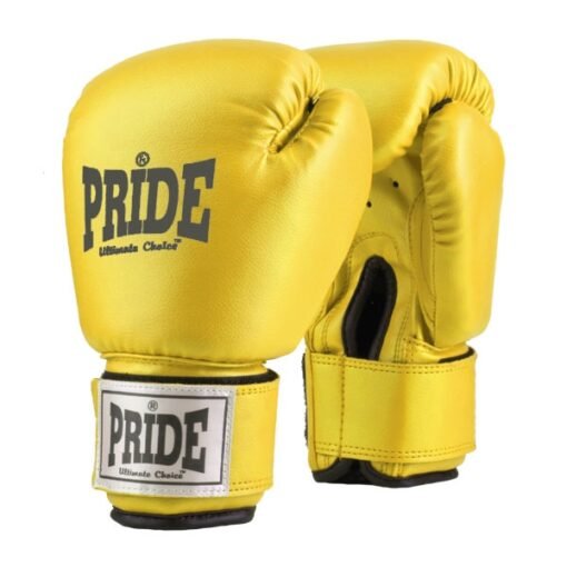 Children's boxing and kickboxing gloves Pride yellow