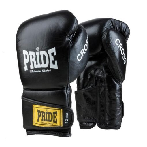 Professional boxing gloves Pride black