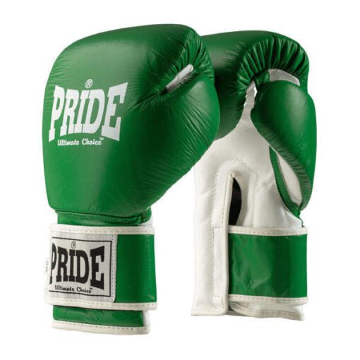 Profesionalne boks rokavice Pride Thai F7 zelene