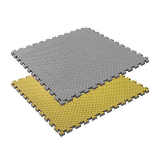 Tatami puzzle mats Diamond 2.5 cm, Pride yellow grey