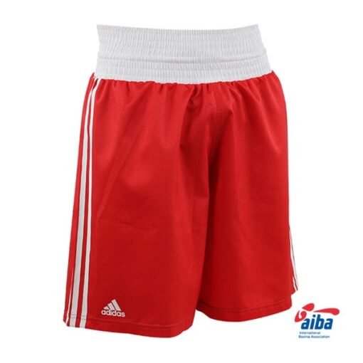 Boxing Shorts AIBA Adidas red