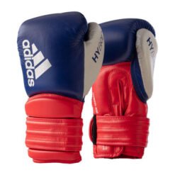 Boxing gloves Hybrid 300 Adidas blue-red-silver