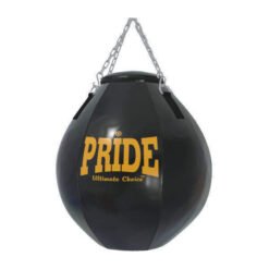 Boks vreča za trening udarjanja v telo Pride črna z dodano verigo
