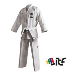 ITF taekwondo dobok Student Adidas white color