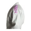 Judo kimono Club-gi Adidas bela-roza črte na ramenih