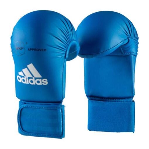 Karate rokavice WKF Adidas modre