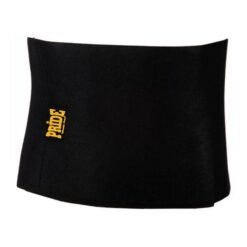 Weight loss belt Pride black with a yellow logo 