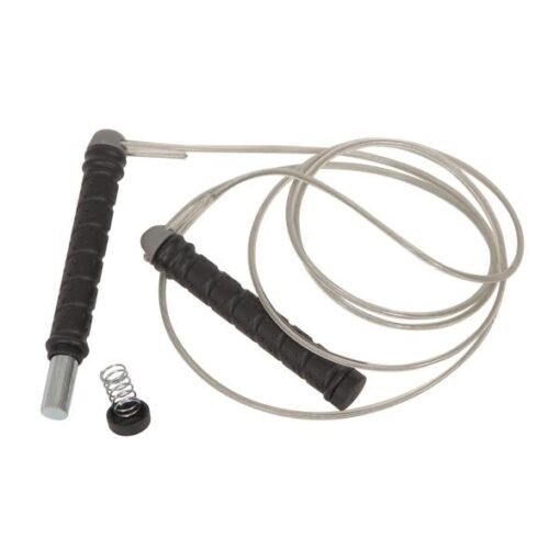 Professional Pride jump rope gray with black handles