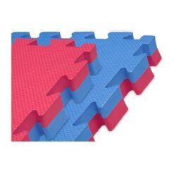 Tatami puzzle mats red and blue color