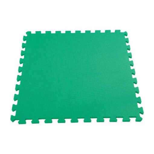 Tatami puzzle mats gym green color