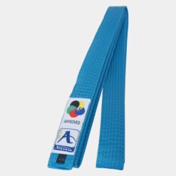 WKF budo belt Japanese style Arawaza blue
