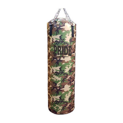 Pro punching bag Woodland filled Pride camouflage
