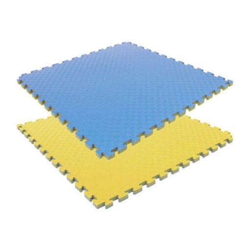 Puzzle tatami mat Seoul Pride blue-yellow