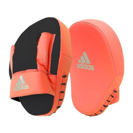 Trainer Handpratzer Adidas roza-silbernes Logo