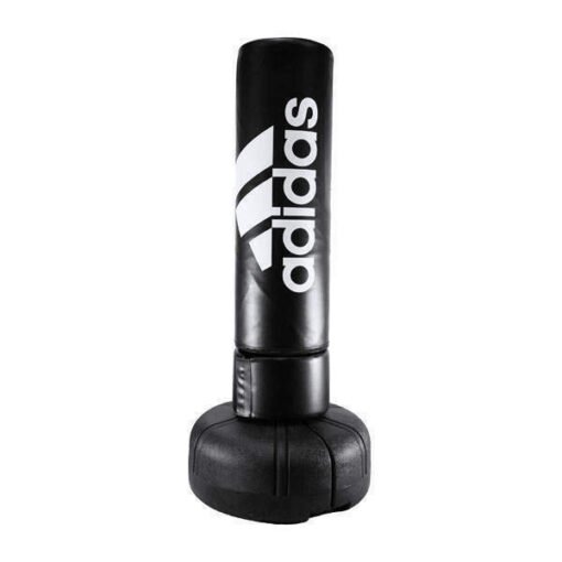 Samostoječa boks vreča Adidas višine 195 cm črna z belim logom