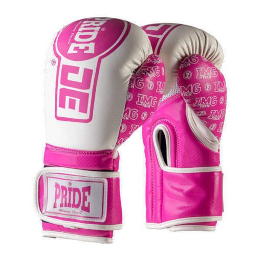 Boksarske rokavice Manhattan Pride belo roza