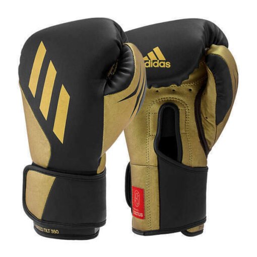 Boxhandschuhe Speed Tilt 350 Adidas Schwarz-Gold