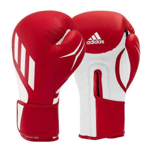 Boxhandschuhe Speed Tilt 250 Adidas Rot-Weiss