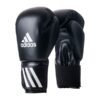 Boxhandschuhe Speed ​​schwarz Adidas mit weißem Logo