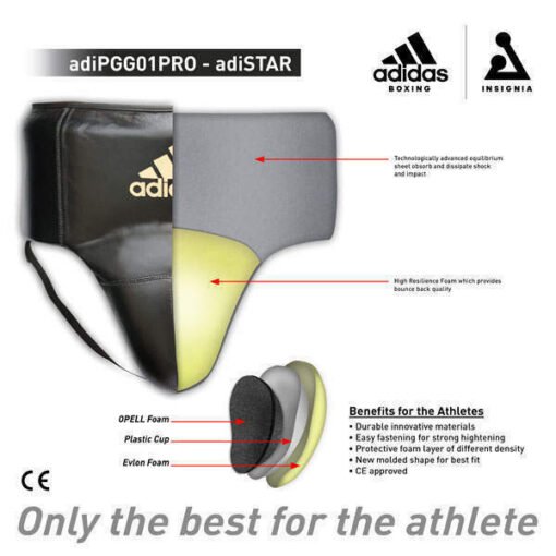 Professioneller Box Tiefschutz Suspensorium Adistar Adidas
