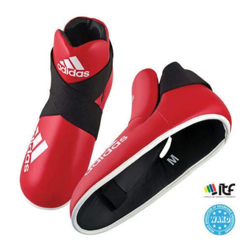 Instep protectors WAKO Adidas red with white logo