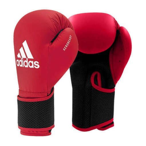 Boxhandschuhe Hybrid 25 Adidas rot Schwarz