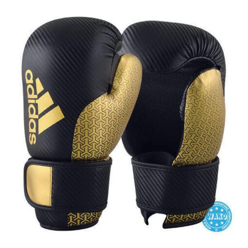 Point Fight/ITF Handschuh 300 Adidas schwarz mit goldenem Logo