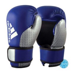 Point Fight/ITF Handschuh 300 Adidas blau mit silbernem Logo
