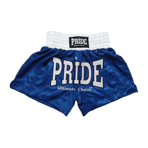 Kickboxing und Thaiboxen Shorts Pride Blau/Weiss