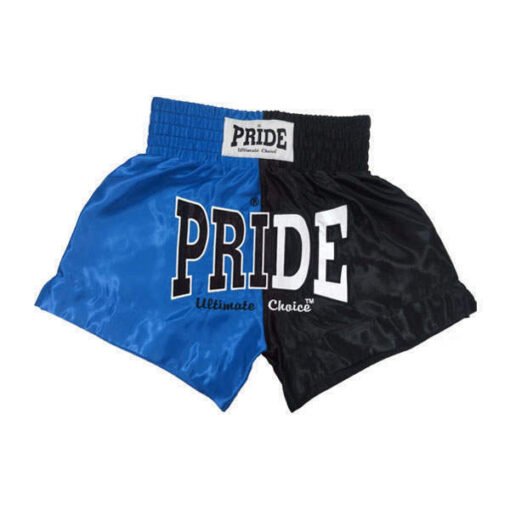 Kickboxen und Thaiboxen Shorts Pride Blau/Schwarz