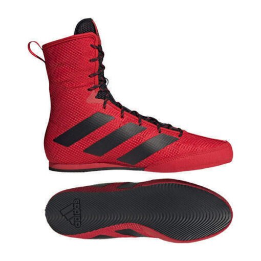 Boxing Shoes Box Hog 3 Adidas red/black