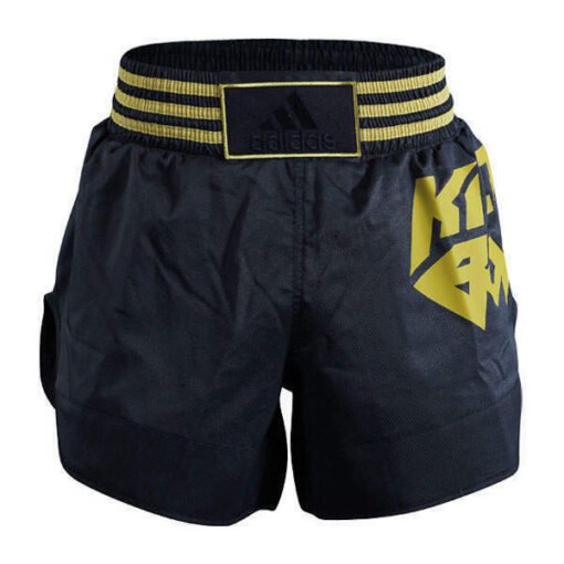 Kickboxen Shorts Adidas Schwarz/gold