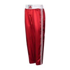 Kickboxing Pants 110 Adidas red-white