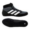 Wrestling and mma shoes Mat Hog 2.0 Adidas black white