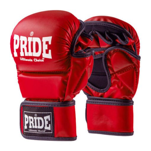 MMA gloves Hybrid Pride red