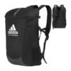 Sports backpack with an inscription Kickboxing Adidas black