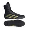 Boxing shoes Box Hog 4 Adidas black with gold stripes