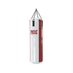 Pro punching bag Multicolor empty Pride white-red