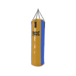 Pro punching bag Multicolor empty Pride yellow-blue
