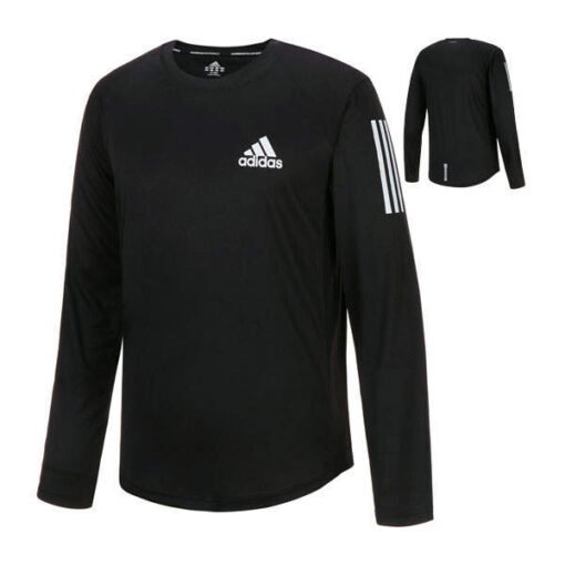 Boxwear majica z dolgimi rokavi, Adidas črne barve