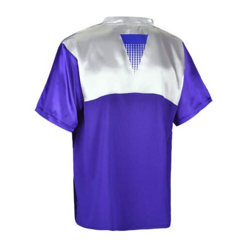 Kickbox-Shirt 100 Adidas Blau-Weiss