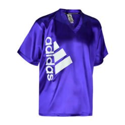 Kickbox-Shirt 110 Adidas Blau-Weiss