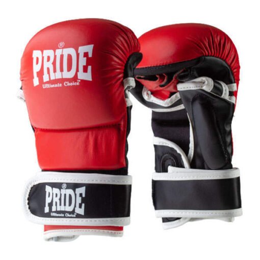 MMA sparring gloves Pride red-black