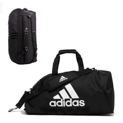 Sporttasche – Rucksack 3 in 1 Adidas Schwarz-weiß