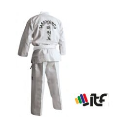 ITF dobok taekwondo uniform Rookie 2 Adidas Rücken